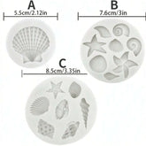 🐚 Bake Like a Beachy Dream – Silicone Shell & Conch Mould Set for Sweet Creativity! 🧁🌊 - ThiGui